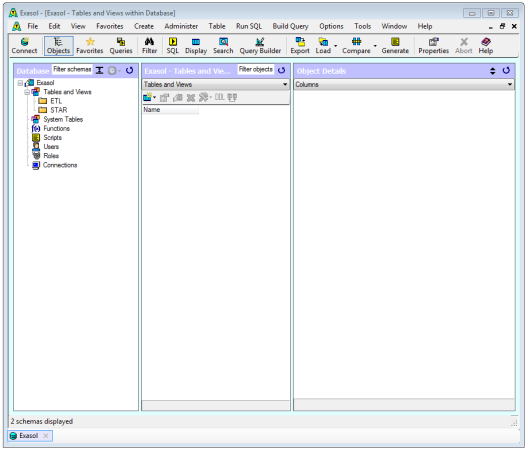 Connect AQT to Exasol